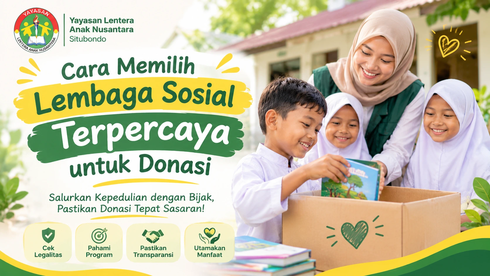 Cara Memilih Lembaga Sosial Terpercaya untuk Donasi